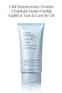 Estee Lauder-Perfectly Clean Multi-Action Foam Cleanser - Cleansing Foam and Purifying Mask 150 ml 2