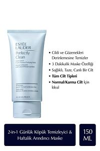 Estee Lauder-Perfectly Clean Multi-Action Foam Cleanser - Cleansing Foam and Purifying Mask 150 ml 1