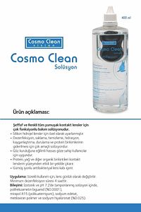 cosmo clean-400 ml Multi-Purpose Lens Solution 3