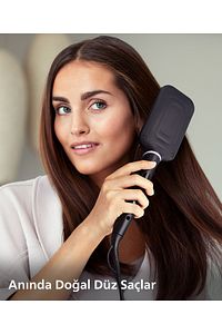 Philips-Bhh880/00 Straightener Comb - Wide Brush, Tourmaline Ceramic, 2 Temperature Settings 4