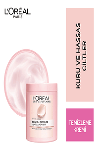 Değerli Çiçekler Kuru ve Hassas Ciltler İçin Temizleme Kremi 200 ml 3600523447770
