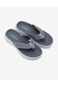 SKECHERS-Men's Gray Flip Flop Vapor Foam Sandal - Sayto232894 Gybl 6