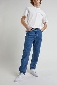 Lee-High Waist Oscar Straight Fit Blue Jean Jeans - 100% Cotton 5