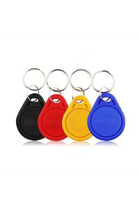 YEVERAXIN-10pcs 125KHz TK4100 EM4100 RFID Tag Proximity Token Keyfobs RFID Card Key Access Control Read Only 3