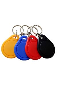 YEVERAXIN-10pcs 125KHz TK4100 EM4100 RFID Tag Proximity Token Keyfobs RFID Card Key Access Control Read Only 4