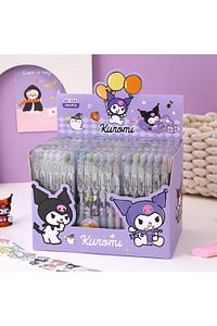 Yi ZHENG-Sanrio 12pcs Gel Pens New Cute Kuromi Melody Cinnamoroll Pochacco Student Stationery Writing Pen ... 5