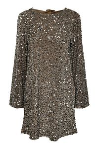 PIECES-Pckam Ls - Jrs Bc Deep Back Bow Dress 7