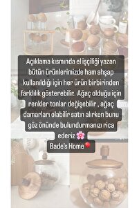Ahşap Fanus Kapak, Ahşap Kapak , Kavanoz Kapağı 4