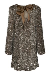 PIECES-Pckam Ls - Jrs Bc Deep Back Bow Dress 1