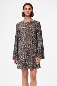 PIECES-Pckam Ls - Jrs Bc Deep Back Bow Dress 2