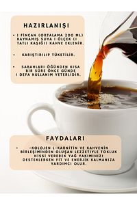 Secret Slim-Plain Detox Coffee with Collagen 1.5 Months (45 Uses) - Net 150 Gr 3