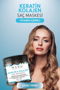 MARU-500ml Keratin and Collagen Strengthening Hair Care Mask - 8699211721112 2