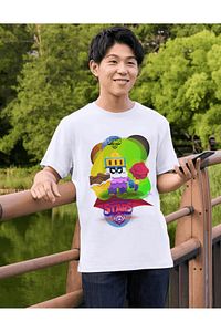 ALPŞAN TİCARET-Brawl Stars Ash Pinata T-Shirt - Kids/Adult T-Shirt 3
