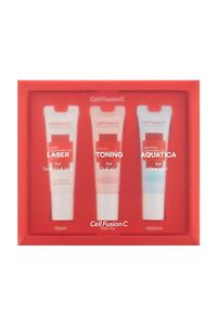 Cell Fusion C-Sunscreen 100 Spf 50 Sunscreen Set for All Skin Types 3 X 10 ml 2