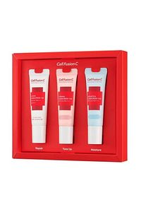 Cell Fusion C-Sunscreen 100 Spf 50 Sunscreen Set for All Skin Types 3 X 10 ml 1