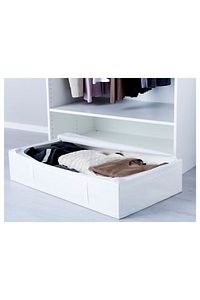 IKEA-Ikea White Underbed – Úložný box 90X53X19, Polštář a prostěradlo Oblečení na přikrývku 3