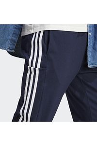 adidas-Navy Blue 3-Striped Men's Essentials Tapered Sweatpants - Ic0045 5