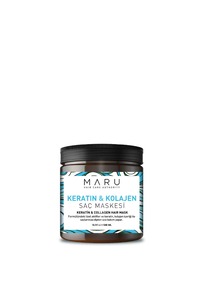MARU-500ml Keratin and Collagen Strengthening Hair Care Mask - 8699211721112 5
