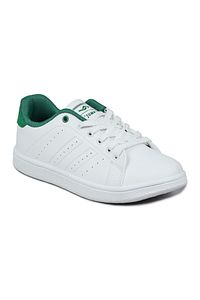 Jump-29159 White - Green Women's Sneaker Casual Sneakers 2