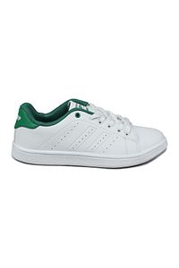 Jump-29159 White - Green Women's Sneaker Casual Sneakers 1