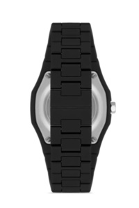 FERRO-Black Polycarbonate Cord Wristwatch F11400D-G10 3