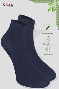 Lüx Kral-6 ζευγάρια Comfort Ανδρικές κοντές κάλτσες για όλες τις εποχές (ΧΩΡΙΣ ΡΑΦΗ ΜΠΑΜΠΟΥ) 4