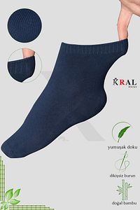 Lüx Kral-6 ζευγάρια Comfort Ανδρικές κοντές κάλτσες για όλες τις εποχές (ΧΩΡΙΣ ΡΑΦΗ ΜΠΑΜΠΟΥ) 6