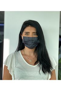 10 Adet Desenli Baskılı Maske 3 Katlı Burun Telli Meltblown Ara Katman
