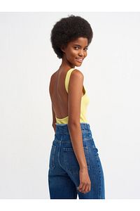 2576 Arkası Açık Mayo Body-lime