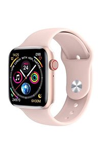 W26 Watch 6 Plus Yeni Nesil Pembe Türkçe Akıllı Saat Son Sürüm Yan Tuş Aktif
