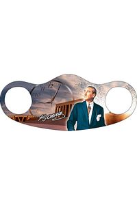 Atatürk Temalı Yıkanabilir Kumaş Maske Model 1 (ÇOCUK BOY)