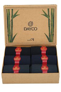 Bambu Mevsimlik Premium 6'lı Set (2 Siyah, 2 Lacivert, 2 Füme)