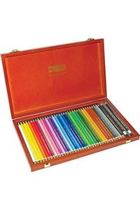 Koh-i Noor-Polycolor Artist Crayons 36 Colors Wooden Box 2