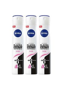 Nıvea B&w Clear Kadın Sprey 200 Ml X3