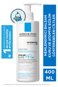 Lipikar Baume Balsam Losyon AP+M Atopiye Eğilim Gösterebilen Ciltler 400 ml 3337875696548