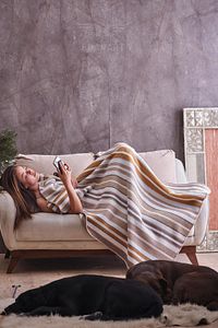 Akrilik Tv Battaniyesi 100x150 Cm