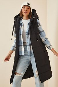 Weste - Schwarz - Puffer