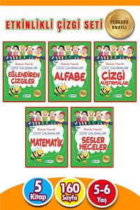 4 5 6 Yaş Çizgi Çalışması 5 Kitap