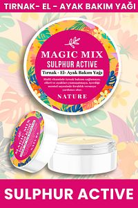 Magıc Mıx Active Sulphur Tırnak Yağı 50 ml