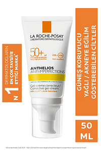Anthelios Anti Imperfections Jel Krem Spf 50+ 50 ml
