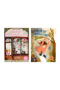 2 Kitap Takım- Hiçbir Şey Yapmama Günü - Muhteşem Pofuduk Kıvırcık Ufacık Tefecik