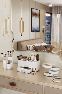 Lotus Kozmetik Makyaj Takı Düzenleme Kutusu Organizer Set