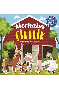 Merhaba Çiftlik Cırt Cırtlı Hikaye Kitabı-Asiye Aslı Aslaner
