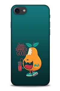 Frutix Armut 02 Apple Iphone 8 Kılıf Desenli Silikon