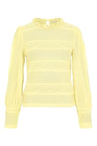 Kadın Sarı Yakası Fırfırlı Bluz 17107930 PCCOLETTE