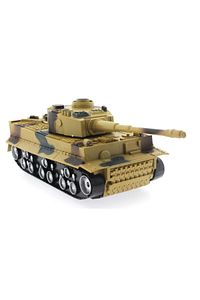 Sürtmeli Sesli Ve Işıklı Kamuflajlı Tank