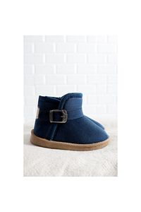 Neşelibebek Lacivert Unisex Çocuk Ortopedik Yumuşak Soğuk Kuru Gün Botu, Ev Okul Kreş Pandufu 21