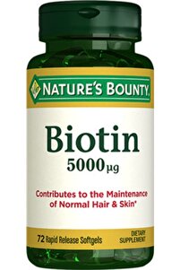 Biotin 5000 Mcg 72 Kapsül
