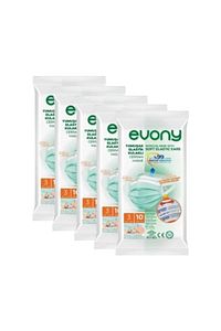 3 Katlı Telli Maske 10 Li X 5 Paket 50 Adet Maske