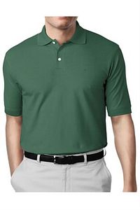 Erkek Yeşil Modern Fit Polo Yaka T-shirt